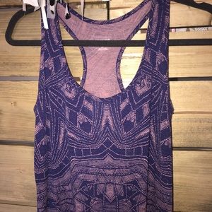 Purple Combo Maxi Dress